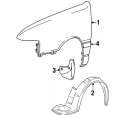 EXCEL 1991-1994 SAĞ ARKA DAVLUMBAZ 86822-24301 HMC